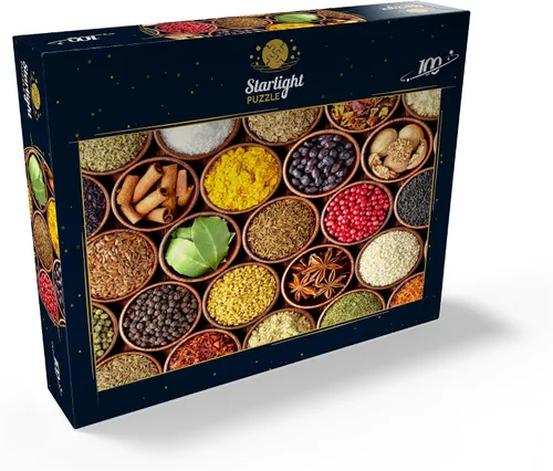 Miniatura 2 de MyPuzzle Spices in Round Bowls - Rompecabezas de 100 piezas prémium para adultos