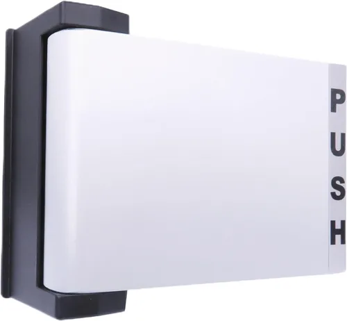 elox Deadlatch - Manija de paleta para Adams Rite estilo estrecho cerrojo de puerta de tienda de puerta de mortaja cerradura de empuje puerta a