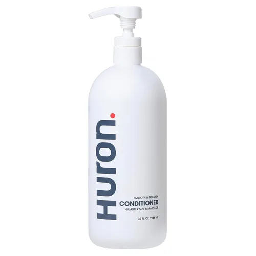 Huron Acondicionador para hombres y mujeres, nutritiva y fortalecedora con aroma cítrico + enebro, tratamiento suave e hidratante para el cabello
