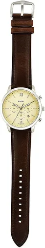 Miniatura 13 de Fossil Men's Neutra Stainless Steel and Leather Quartz Chronograph Watch