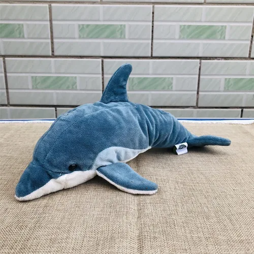 Miniatura 2 de TAMMYFLYFLY Juguete de peluche de delfín de 8 pulgadas