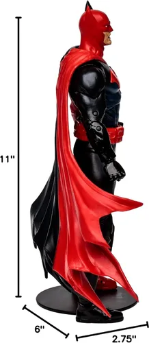 Miniatura 11 de McFarlane Toys - DC Multiverse de dos caras como Batman (Batman: Reborn) Figura de acción de 7 pulgadas