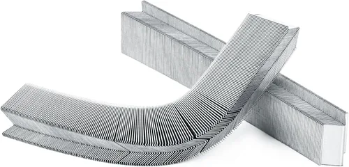 Miniatura 10 de meite Tipo de madera dura 0.406 in Diámetro V Clavos 0.276 in Longitud 9/32-Inch para Marco de fotos Joiner V1015B V-Nailer Herramienta de esquinas