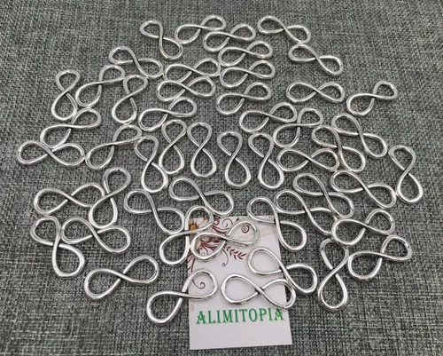 Miniatura 8 de ALIMITOPIA Conectores de símbolo infinito para hacer joyas colgantes