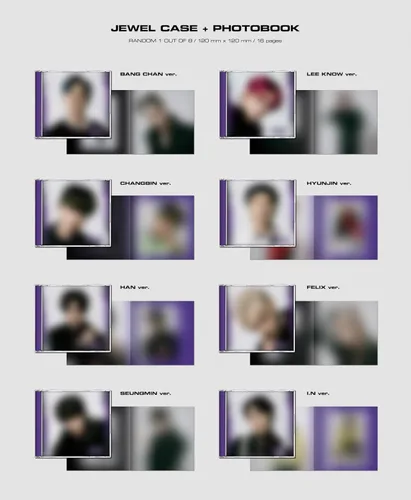 Miniatura 3 de Stray Kids - Oddinary, Jewel Case (SEUNGMIN Cover incl. CD, PhotoBook, Photocard, Photo Badges, Sticker, PreOrder Benefit, Extra Photocards)