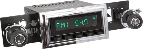Miniatura 4 de Retro Manufacturing LB-118-37-73-B Radio de larga playa (Chevy Corvette 1968-76)
