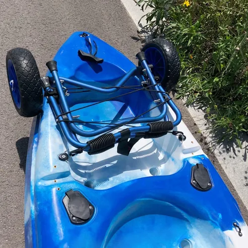 Miniatura 8 de Newcod Carrito de kayak, carrito de kayak para llevar kayak, canoa, tabla de remo SUP