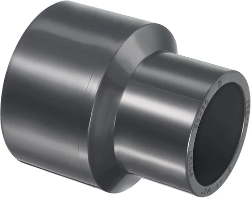Miniatura 10 de PATIKIL UPVC Reductor de tubería de montaje de 1-1/2 "x 1" Socket Schedule 80, conector adaptador de acoplamiento recto, gris