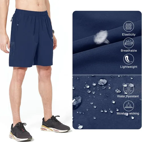 Miniatura 40 de NORTHYARD - Pantalones cortos deportivos para correr para hombres, ligeros, de secado rápido, 7, 5 o 9 pulgadas, para senderismo, deportes, gimnasio