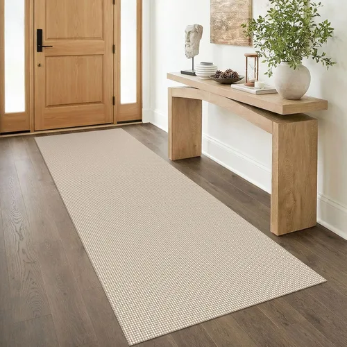 Miniatura 109 de IOHOUZE Alfombra de Área Lavable 4x6 Antideslizante con Respaldo de Goma Alfombras Tejidas para Entrada Interior Alfombras de Dormitorio Alfombra