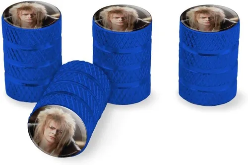 Miniatura 11 de Laberinto Goblin King David Bowie Retrato Llanta Llanta Llanta Tapones de Válvula de Aluminio