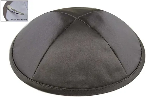 Miniatura 44 de Zion Judaica Deluxe Satin Kippot Bulk Packs Kippas o Kippa Individual Incluye Clips Kipa Gratis