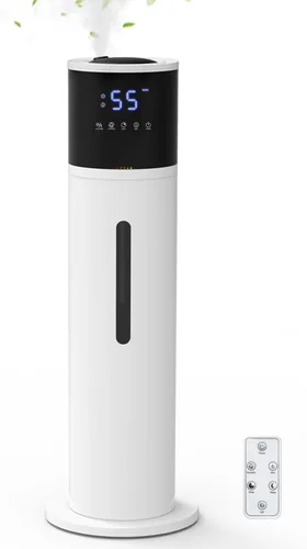 Humidificador de 13L para habitación grande, tiempo de funcionamiento de 100 horas, 28 dB, silencioso, humidificadores de aire de niebla fría para