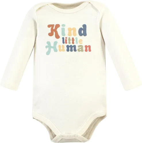 Miniatura 63 de Hudson Baby Body unisex de algodón de manga larga para bebé, leopardo rosa rojo