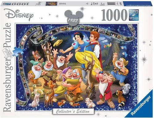 Ravensburger Disney Snow White - Rompecabezas de edición coleccionista | 1000 piezas únicas | La tecnología Softclick garantiza un ajuste preciso |