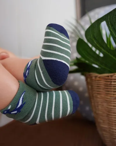 Miniatura 4 de RATIVE Calcetines para recién nacidos de 0 a 3 meses, para bebés de 3 a 6 meses, gruesos, rizos, para bebés, niños y niñas