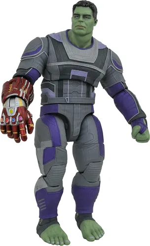 Miniatura 2 de Marvel Select: Avengers Endgame Nano-Gauntlet Figura de acción de Hulk