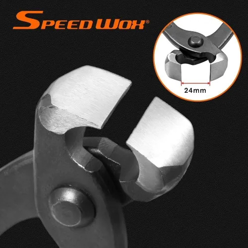 Miniatura 2 de SPEEDWOX Alicates de abrazadera de manguera de oreja de 10 pulgadas, herramienta de extracción de abrazadera de mordaza estándar para abrazaderas