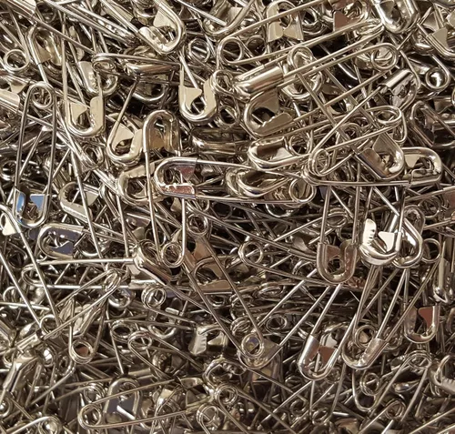 Miniatura 4 de Paquete de 1000 pasadores de seguridad pequeños (1-1/16 pulgadas, plateados) – Alfileres resistentes al óxido para ropa, pañales, costura, hijabs