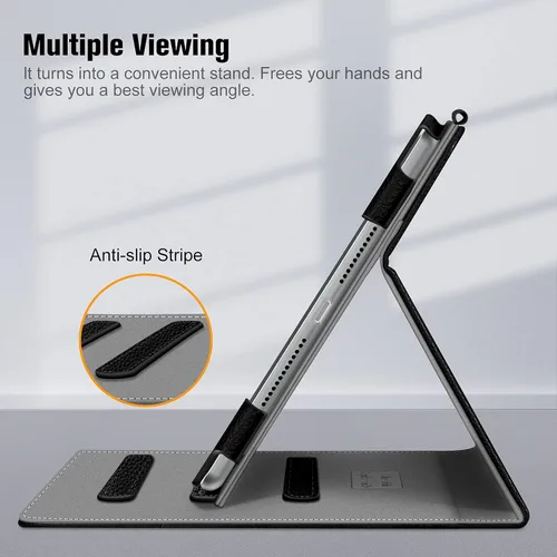 Miniatura 4 de Fintie - Funda para iPad de 9ª / 8ª / 7ª generación (2021/2020/2019) de 10.2 pulgadas - [Protección de esquinas] Funda con soporte de visualización