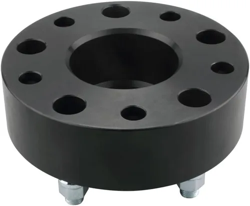 Miniatura 7 de 4 unidades de espaciadores de rueda bujecéntricos negros 5x4.5 5x114.3 de 2 pulgadas con 12x1.25 pernos 66.1 de diámetro de buje compatibles