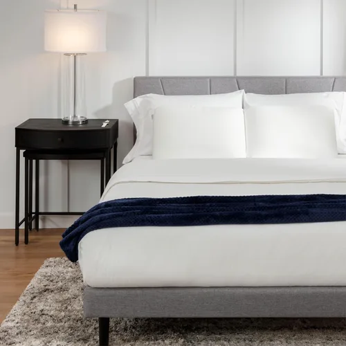 Miniatura 18 de Tempur-Pedic Almohada Symphony de Espuma Viscoelástica Sensación Suave de Lujo, Estándar, Blanco