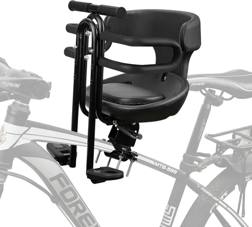 YouTeMei Kids Bike seat, Kids Front Mounted Bike Seat for Adult Bike