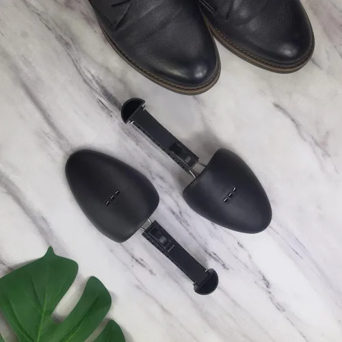 Miniatura 6 de YY YEARCHY Árbol de zapatos para hombre, soporte para estirador de zapatos, soporte de forma para botas de hombre, ajustable, de plástico ligero