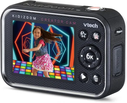 Miniatura 6 de VTech KidiZoom Creator Cam, Rosa con Brillantina