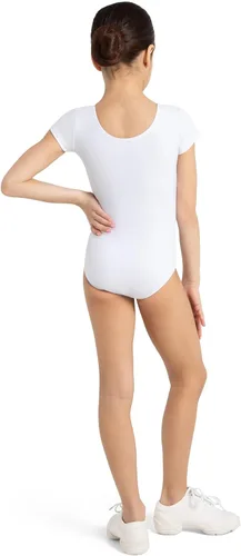 Miniatura 5 de Capezio Leotardo de manga corta para niñas - Chicas Blanco