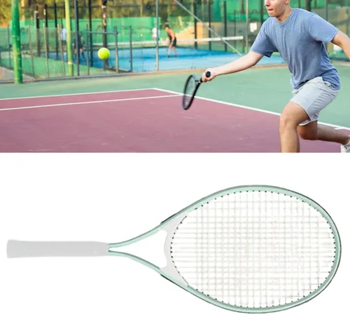 Miniatura 4 de Vaveren Raquetas de tenis para adultos principiantes, cómodas, portátiles, recreativas, para entrenamiento, ligeras, para jugar al aire libre