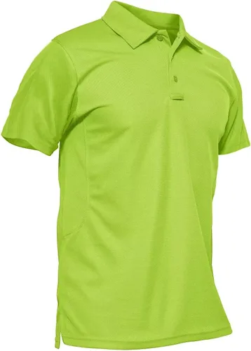MAGCOMSEN - Camiseta tipo polo para hombre, de secado rápido, de manga larga o corta, deportiva, suéter táctico de tela de piqué, camiseta para golf