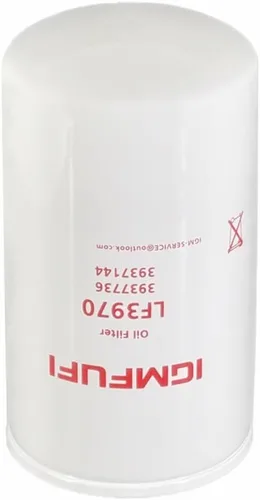 Miniatura 3 de Reemplazo del filtro de aceite LF3970 para motores diésel 3937736, 3937144, B7177, P550428, se adapta a motores diésel QSB5.9L/6.7L, ISB07 6.7L (2).