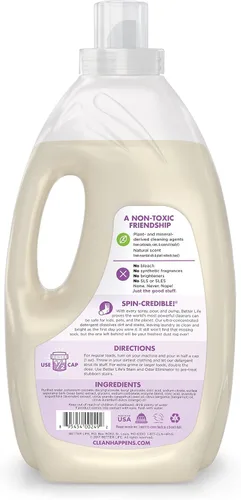 Miniatura 2 de Better Life Detergente concentrado natural para lavanderíaJuniper Grapefruit, 64 cargas