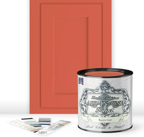 Miniatura 77 de Pintura TODO EN UNO, Abbey (gris cálido), Muestra de 8oz - Pintura duradera para gabinetes y muebles. Imprimación y capa superior incorporadas,