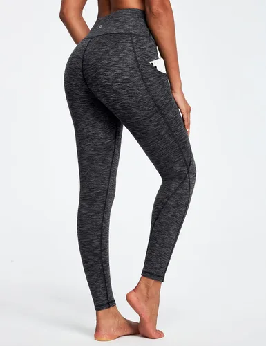 Miniatura 46 de Ewedoos - Leggings con bolsillos para mujer, de talle alto, pantalones de yoga, pantalones de entrenamiento, con levantamiento de glúteos
