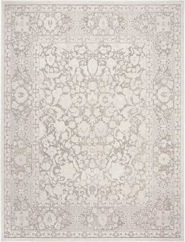 Miniatura 31 de SAFAVIEH Alfombra 8x10 - Colección Reflection - Grande - Gris Claro y Crema, Sin Desprendimiento y Fácil Limpieza, Ideal para Sala de Estar, Gris