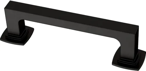 Miniatura 25 de Franklin Brass P41770K-FB-C - Tirador Parow, de 3-3/4 pulgadas (96 mm), color negro mate
