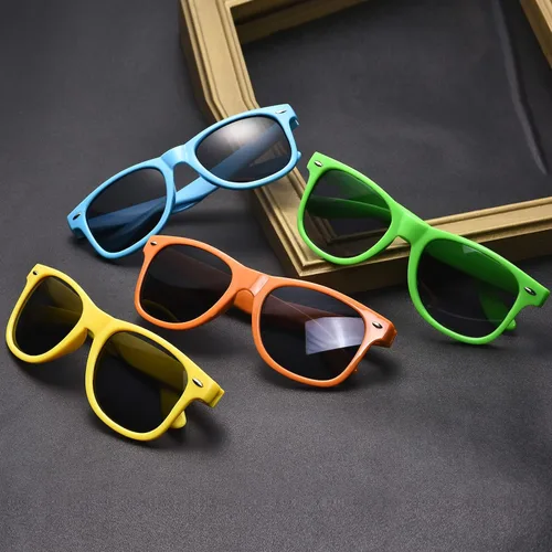 Miniatura 69 de Suministros para regalos de fiesta de colores neón Paquete de 8 gafas de sol unisex