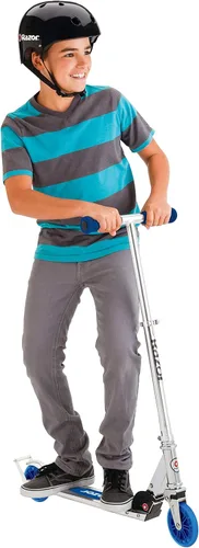 Miniatura 2 de Razor A3 Kick Scooter for Kids Ages 5+ - Larger Wheels, Front Suspension, Wheelie Bar, Lightweight, Foldable, Aluminum Frame, and Adjustable