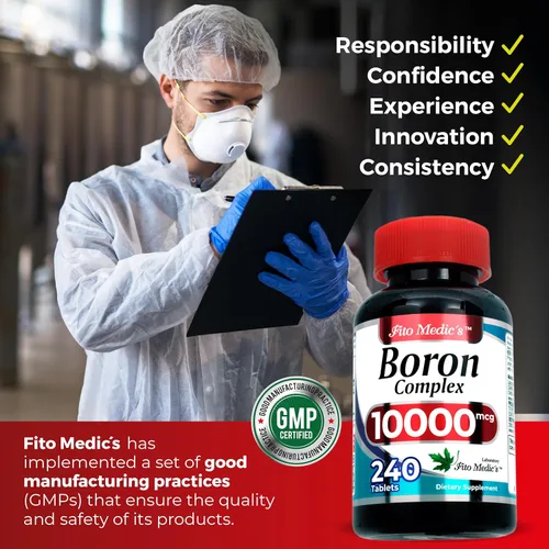Miniatura 5 de Laboratorio Boro 10 mg 240 porciones Suplemento de boro