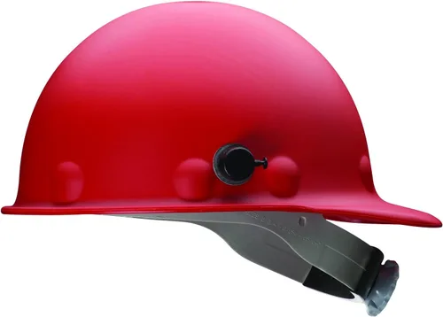 Miniatura 5 de Honeywell Fibre-Metal P2HNQRW11A000 Casco Duro Super Eight de Fibra de Vidrio con Visera de Trinquete, con Quick-Lok, Negro