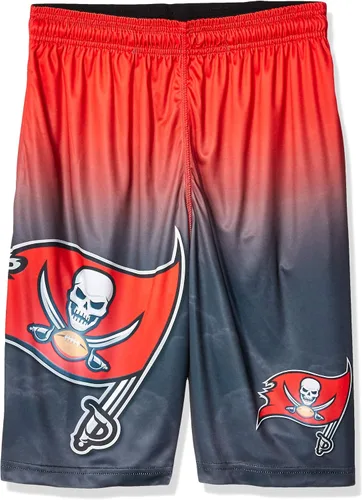 Miniatura 27 de FOCO Mens NFL Football Team Logo Gradient Big Logo Training Shorts Color del