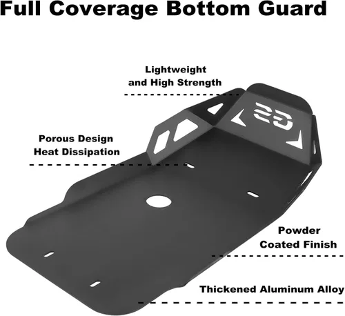 Miniatura 2 de Worldmotop - Placa protectora de repuesto para motor de motocicleta BMW F750GS F850GS F 750 GS F850 GS ADV 2018-2020 (para 2018-2021)