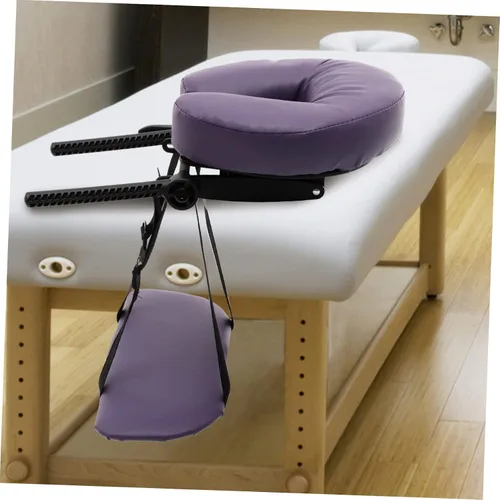 Miniatura 3 de 1 juego de almohada de mesa de masaje de mesa de masaje para salones de belleza, spas clínicas, cojín facial de calidad premium para mayor comodidad