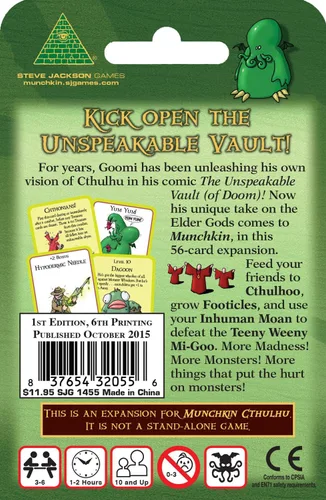 Miniatura 3 de Munchkin Cthulhu 3 Bóveda indescriptible (Rev.)