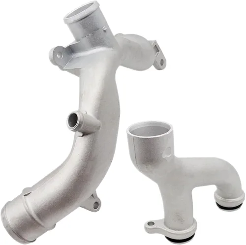 Tubo cruzado de refrigerante de motor de aluminio para Land Rover LR4 2014-2016 y Jaguar XJ 2010-2019 Termostato Top Crossover Colector, números de