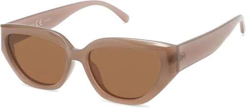 SOJOS Gafas de sol polarizadas de ojo de gato lindo de moda para mujer Cateye SJ2237