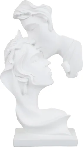 Miniatura 10 de Estatua griega de la diosa de Venus de 8.6 pulgadas, mitología griega romana clásica, estatua de busto de cabeza, estatua de resina para el hogar