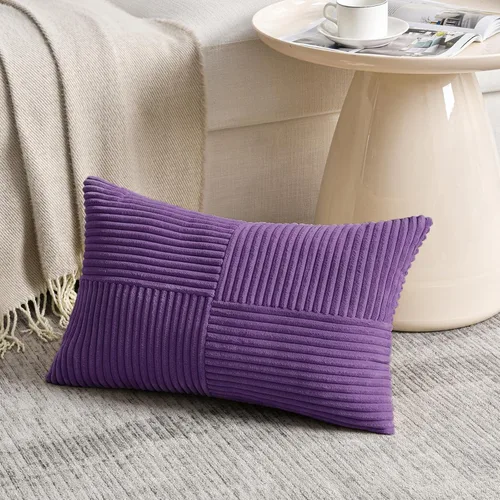 Miniatura 40 de Fancy Homi Juego de 1 funda de cojín cuadrada de color rosa rubor de 14 x 14 pulgadas para sala de estar, dormitorio, sofá cama, sofá, cama, funda